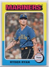 Ryder Ryan 2024 Topps Heritage Baseball Base