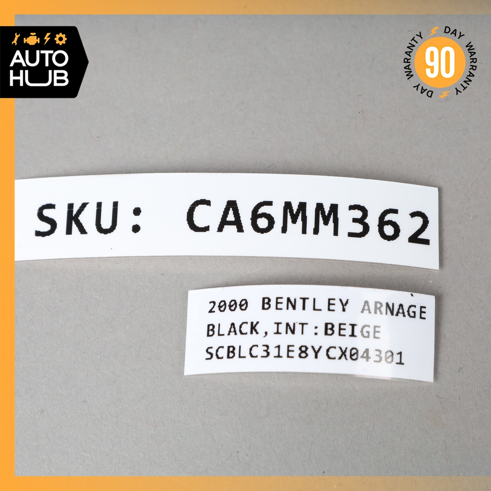 Bentley Arnage 1999-2009 Front Right Seat control module
