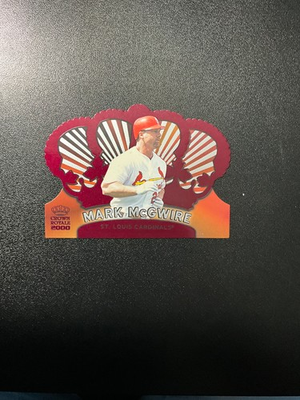 #ad 2000 Pacific Crown Royale Red Mark McGwire #117 $2.99