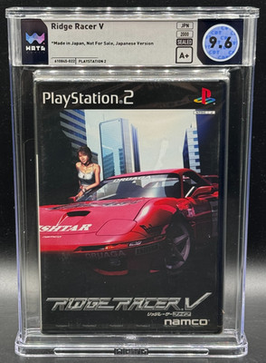 Ridge Racer V 5 Sony PlayStation 2 PS2 NFR JP Version Sealed New WATA 9.6 A+