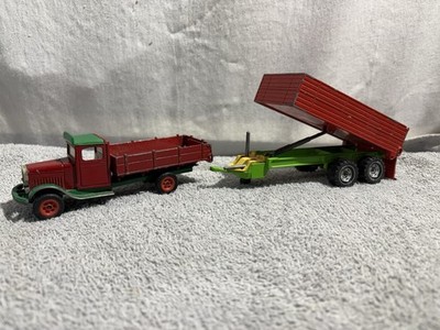 Siku Dump Trailer And 1934 White Truck Made In West Germany