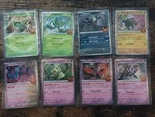 Pokemon Lot 8 Cards Cosmo Holo Lot 2024 Trick or Trade - Mimikyu, Darkrai + 6