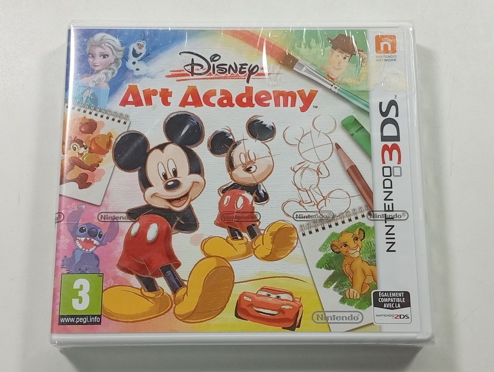 Disney Art Academy pour Nintendo 3DS jeu 2D neuf sous blister version PAL