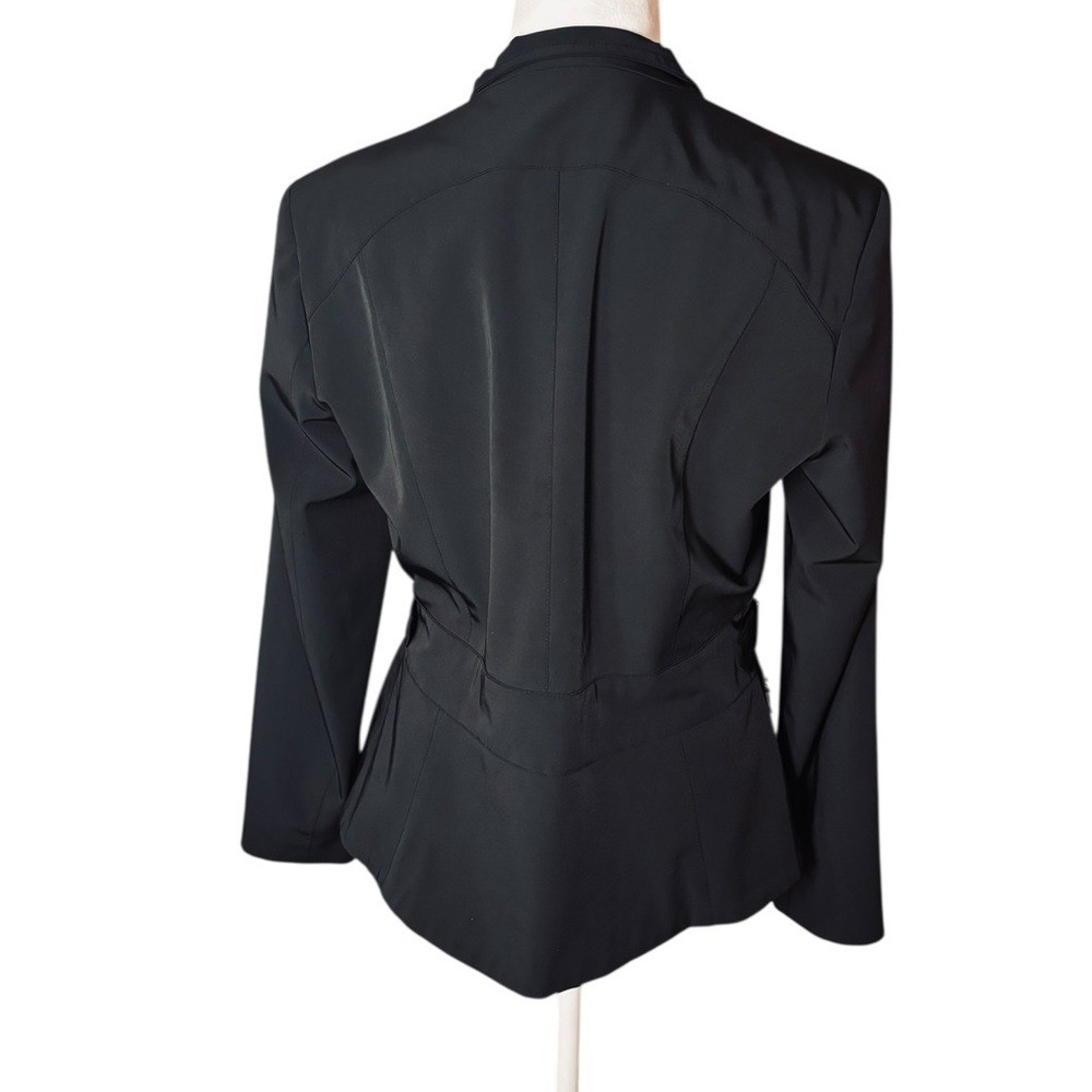 Sandra Angelozzi Black Zip Jacket - image 4