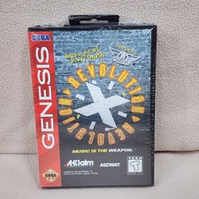 Revolution X SEGA Genesis 1994 BRAND NEW & FACTORY SEALED Fast Shipping