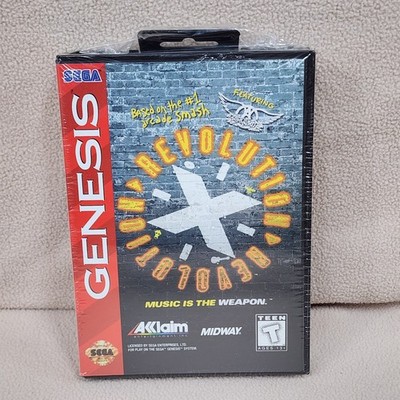 Revolution X SEGA Genesis 1994 BRAND NEW & FACTORY SEALED Fast Shipping