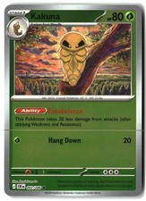 Kakuna 002/086 Common Chaos Rising Pokemon Reverse Holo Near Mint