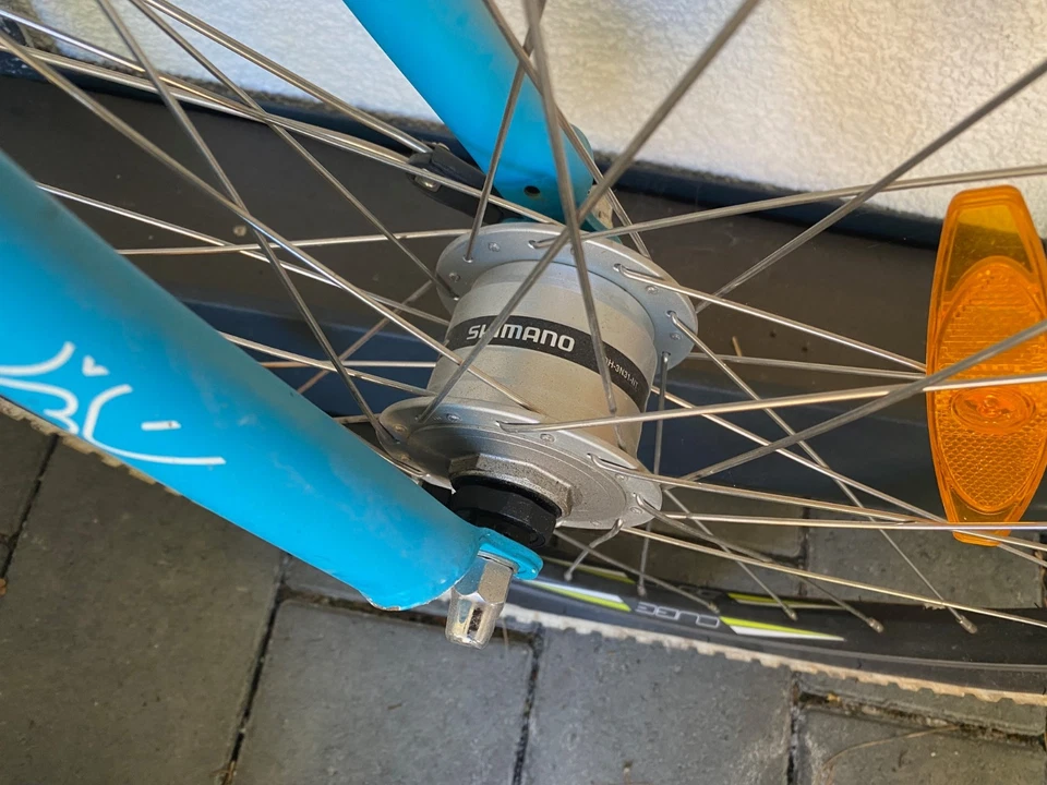 Cube Kid 240 Street *** 24 Zoll *** Kinder Jugend Mädchen Fahrrad *** blue/lime - Bild 4 von 4