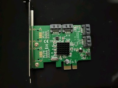 4 Port SATA III NON-RAID PCI-e 2.0 x1 Card - Open Box - SI-PEX40064