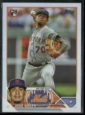 2023 Topps #615 Jose Butto Rainbow Foil