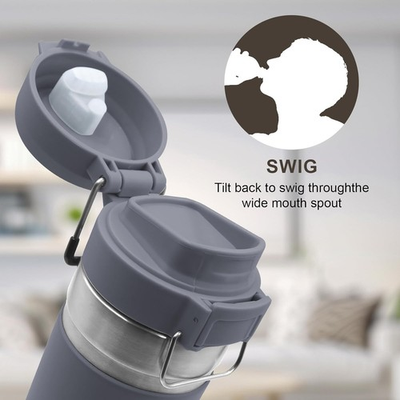 #ad Replacement Lid for Stanley Quick Flip GO 24oz 36oz Leakproof BPA Free Dark Gray $13.99