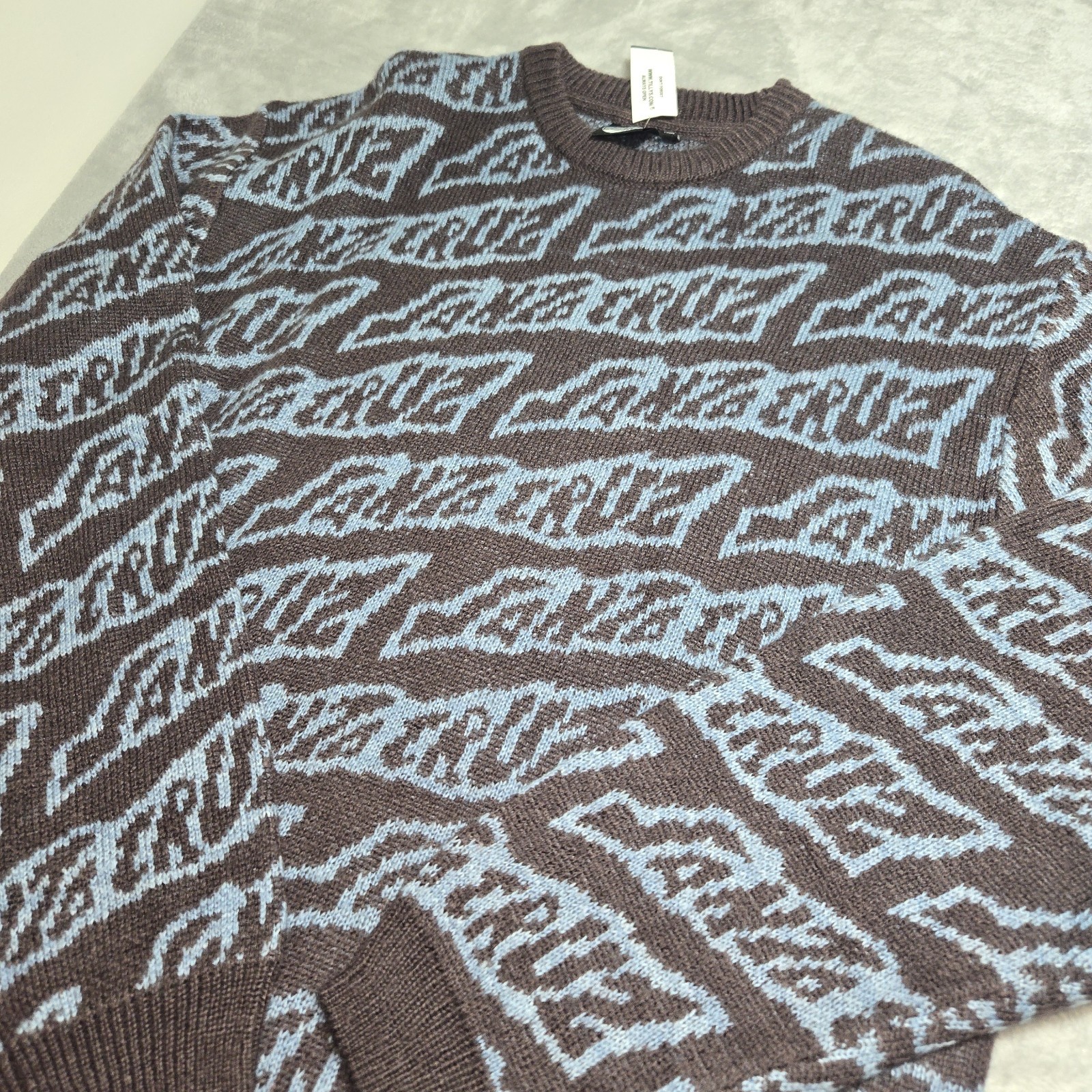 Santa Cruz Creep Repeat Men's Crewneck Size XXL Sweater Dark