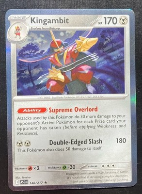 KingGambit 148/217 Pokémon Ascended Heroes Holo Rare TCG LP