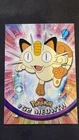 Meowth #52 1999 Topps Pokemon TV Animation Edition Series 1 Blue Logo
