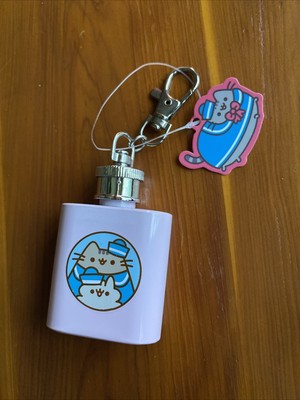 Pusheen Box Exclusive 2019 1oz Canteen Flask Keychain NEW W/ TAGS back to school