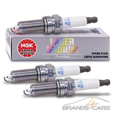 3x NGK ZÜNDKERZE FÜR CITROEN ELYSEE C1 C3 C4 DS OPEL CORSA F PEUGEOT 108 208 301