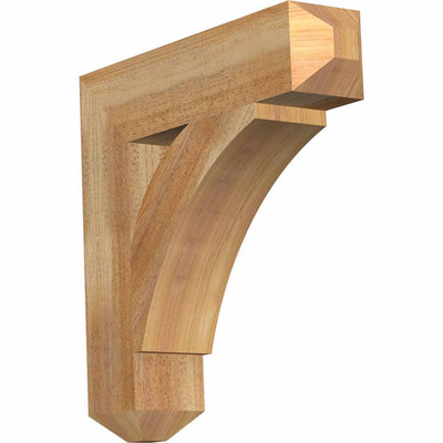Ekena Millwork Bkt04X18X18Thr04Rwr Thorton Craftsman Rough Sawn Bracket 4 Width