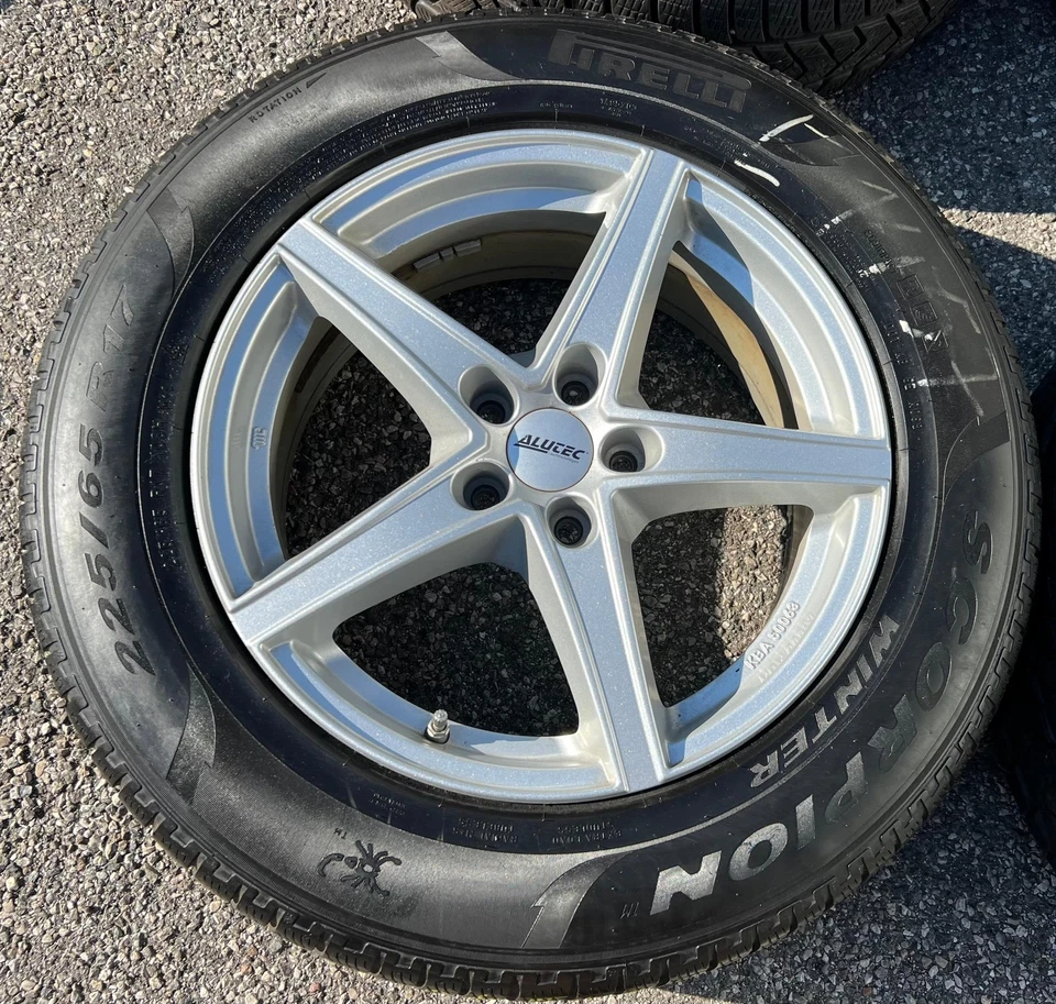 4 ALU 17" WINTERRÄDER LAND ROVER FREELANDER 2 LF EVOQUE LV 225/65R17 106H RDKS - Bild 4 von 4