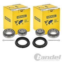 2X Moog RADLAGER-SATZ Hinten Vorne Passend FüR Opel Combo Commodore Kadett Monza