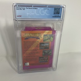 Sealed Shining Force - The Sword Of Hajya CGC 8.0 A++ (Not WATA Or VGA)