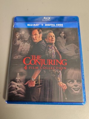 BRAND NEW & SEALED  *THE CONJURING 4-FILM COLLECTION*   BLU-RAY & DIGITAL 