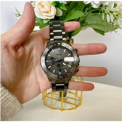 [フォッシル] 腕時計 BANNON BQ2491 メンズ スモーク NWT Fossil BQ2491 Bannon Multifunction Smoke Stainless Steel Watch