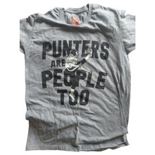 Busted Tees Men's Small Gray Tshirt 