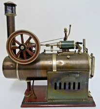 Falk Doll Lokomobile Dampfmaschine  station&auml;r Speisepumpe ca 1925 original Top