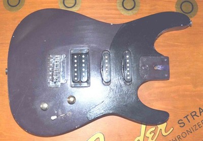 Dean Firecrackle fully loaded and tested guitar body good shape needs paint.