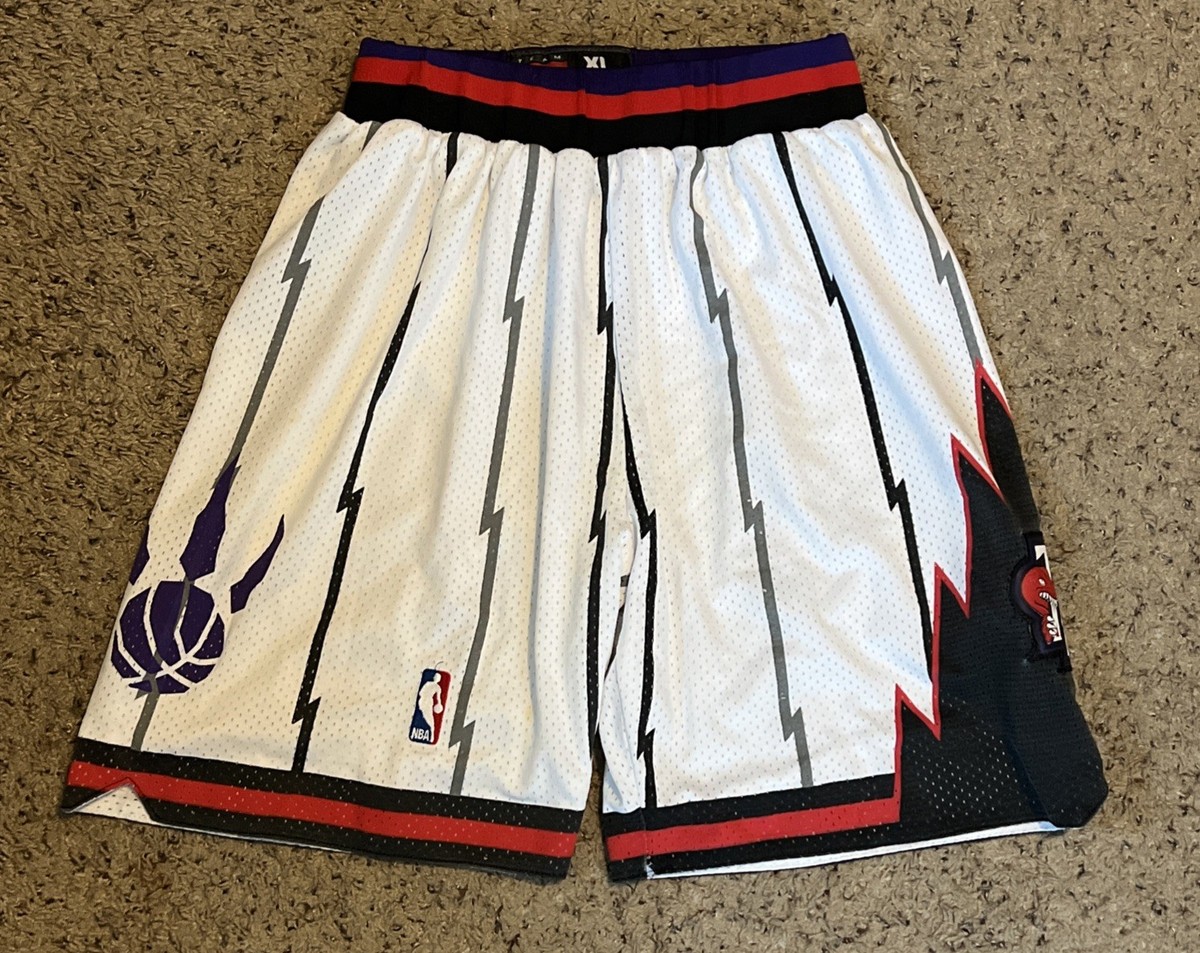 Vintage Toronto Raptors NBA Nike Team Basketball Shorts XL Y2K