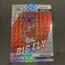 Rafael Devers 2022 Mosaic Big Fly Prizm BF-3 Red Sox