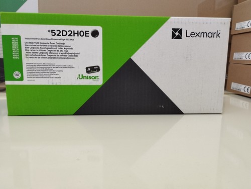 *****LEXMARK Black Toner 52D2H0E High Yield for 25, 000 pages (new sealed).**** - 第 1/6 張圖片