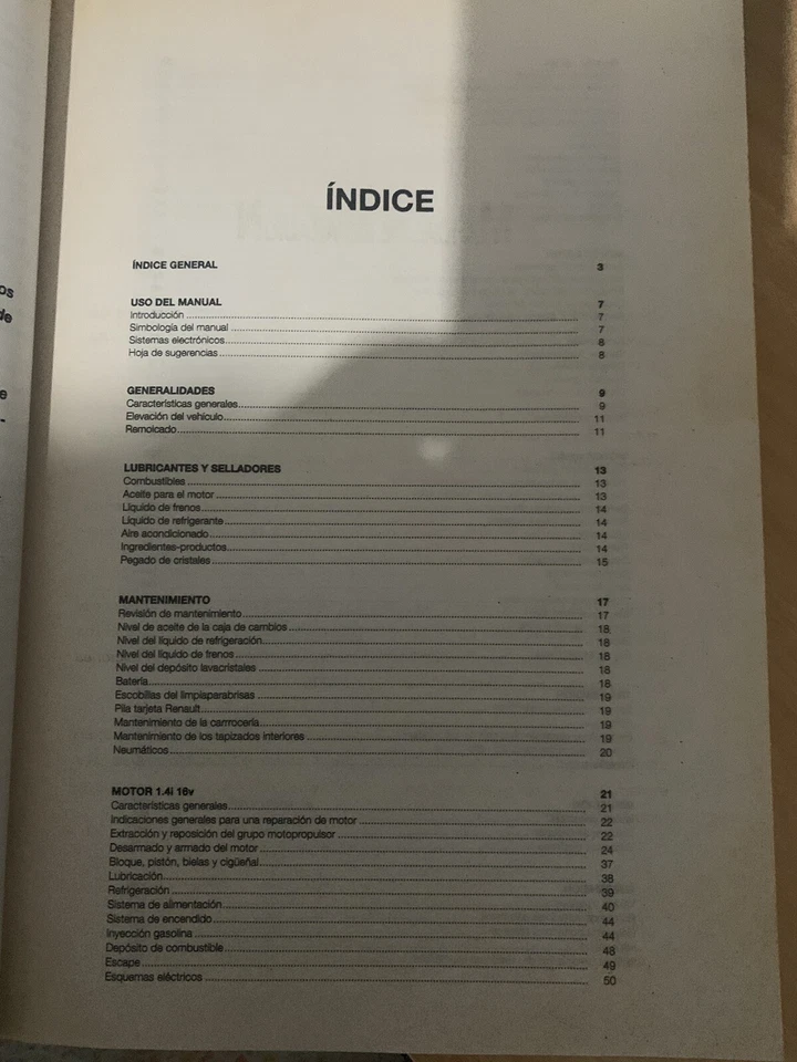 Manual De Taller Renault Megane - Imagen 2 de 3