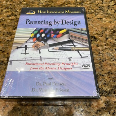 Parenting by Design Intentional Parenting Principles - Sealed - 3 Disk Box Set