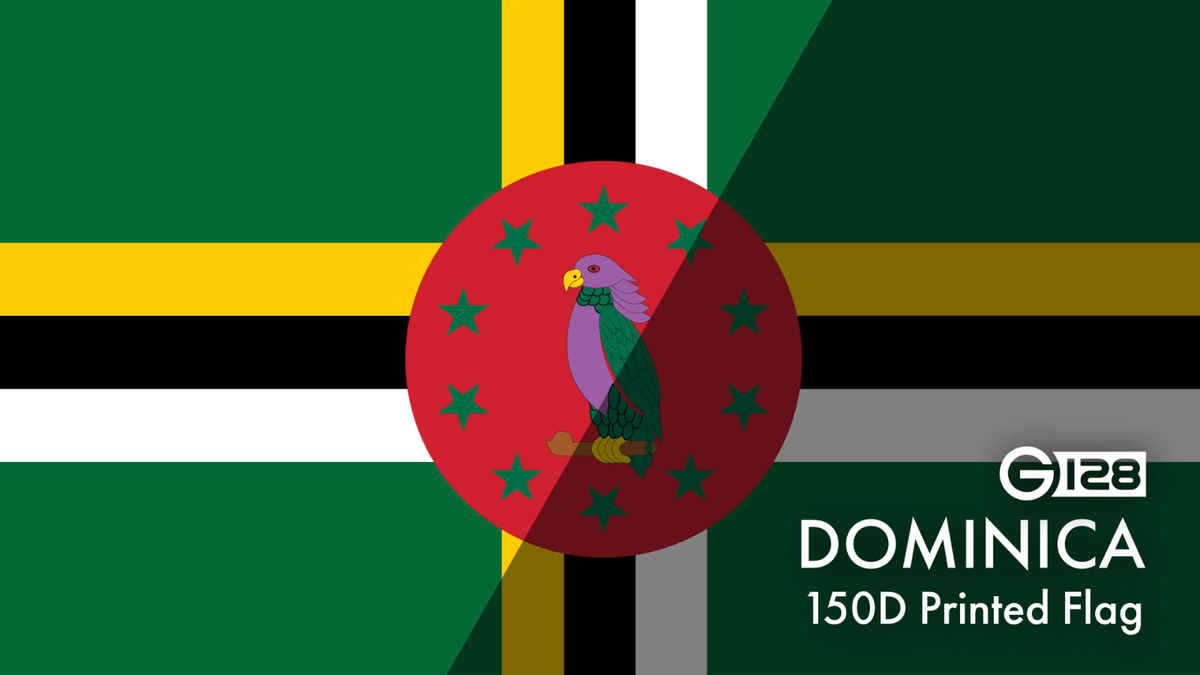 NEW G128 Dominica Flag 3-Pack 3x5 Ft Printed 150D Polyester | eBay