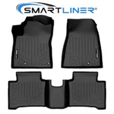 SMARTLINER Custom Fit 2 Row Floor Mats TPE 2022-2025 Volkswagen Taos Compact SUV