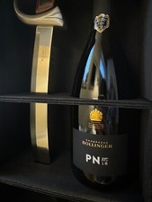 Champagne Bollinger PN AYC18 75cl con sciabola in cassa legno