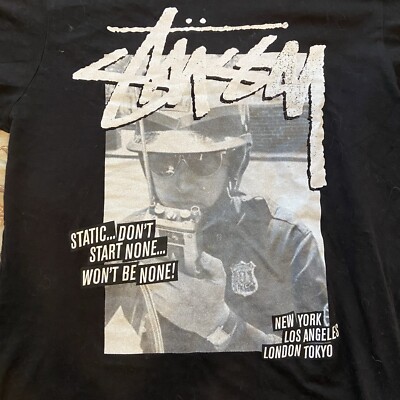 Stussy John Yates Streetwear Police Shirt Stussy World Tribe
