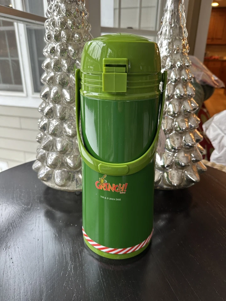 NUEVO RARO Williams Sonoma El Grinch Jarra Térmica Bomba Navidad AGOTADO Foto 4 de 4