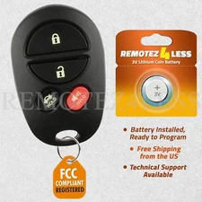 Replacement for Toyota Avalon Solara Keyless Entry Remote Car Key Fob