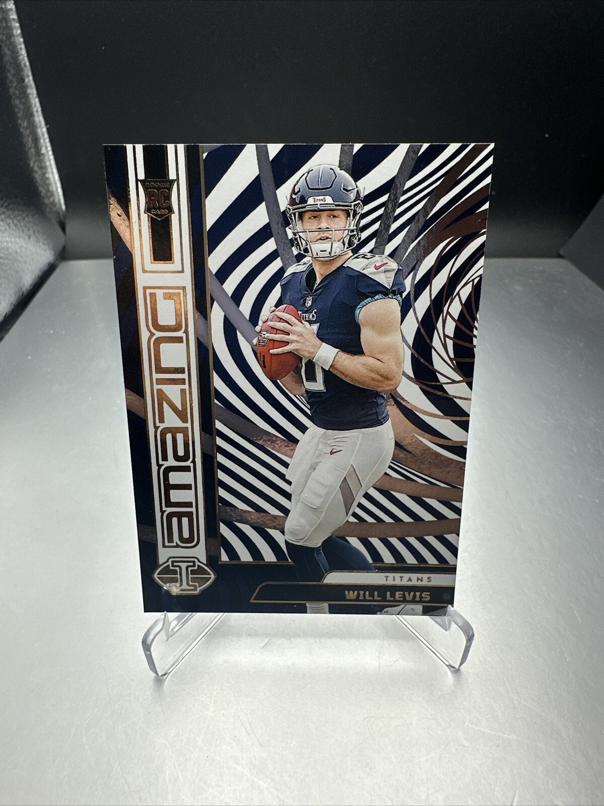 2023 Panini Illusions - Amazing #24 Will Levis (RC) Titans