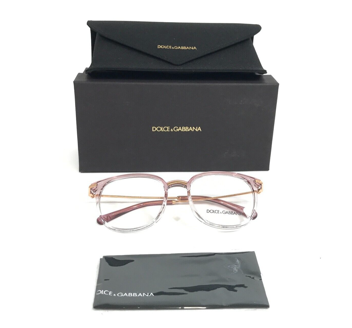 DOLCE & GABBANA ラウントフレムメカネ SLIMDG5071 3303 Dolce & Gabbana Eyeglasses Frames DG5071 3303 Pink Pastel