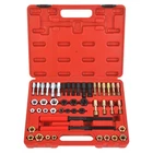 48 Pcs Thread Repair Chaser Set UNF UNC and Metric Thread Restorer Kit