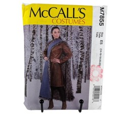 McCalls M7855 Costume Jacket, Cloak Cosplay - GOT Uncut Pattern Size 14 - 22