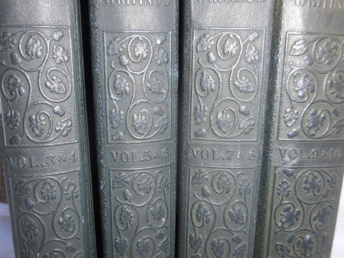 Emerson's Complete Writting Vol.9&10,Ornate hard cover Book,dated 1923 #A134 - Picture 12 of 12