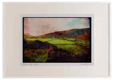Wales UK GB 095077 Reste von Castel y Bere, Northeast Of Tywyn, Cardigan Bay W