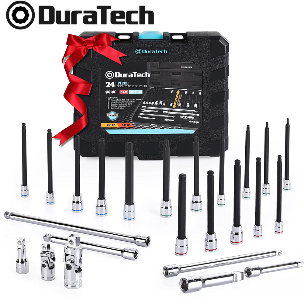 DuraTech DTMTBSS24 Socket Set - 24 Piece for sale online | eBay