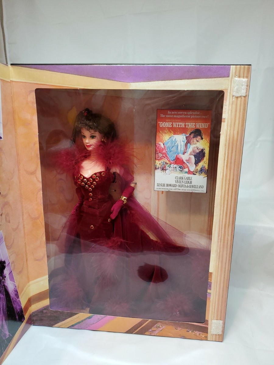 Barbie Doll as Scarlett OHara in Red Dress, 12815 Barbie Doll as Scarlett OHara in Red Dress, 12815