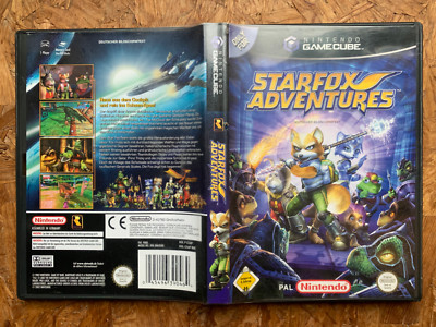   Starfox Adventures Dinosaur Planet PAL Nintendo Gamecube (Black Label, CIB)