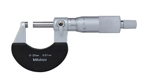 MITUTOYO  STANDARD MICROMETER (0-25mm)  M310-25 (102-301)
